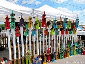 Birdhouses at the Nashville Flea Market