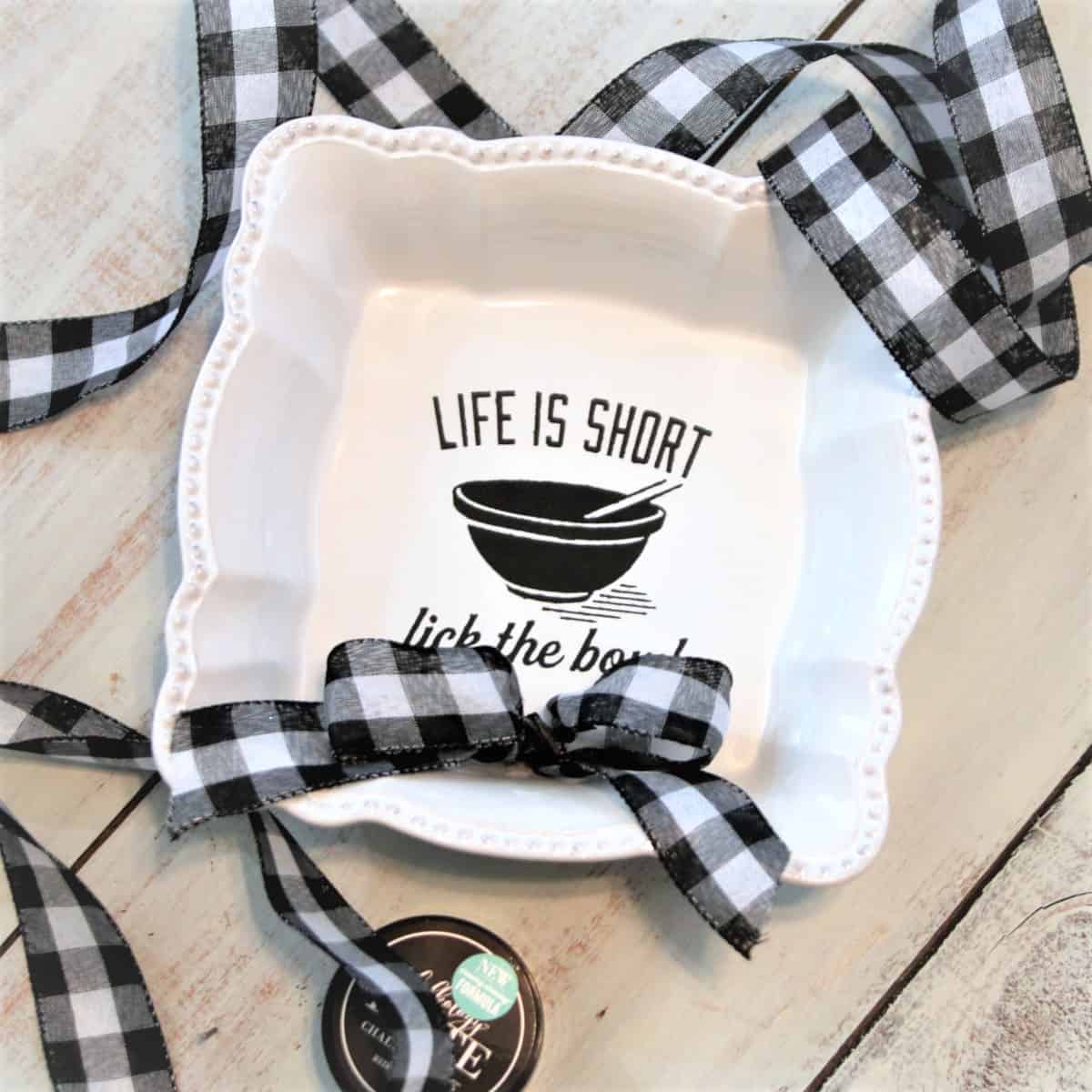 Chalk Couture Lick The Bowl Project