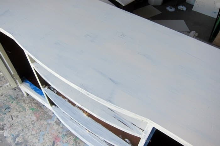 one coat of paint for furniture makeover