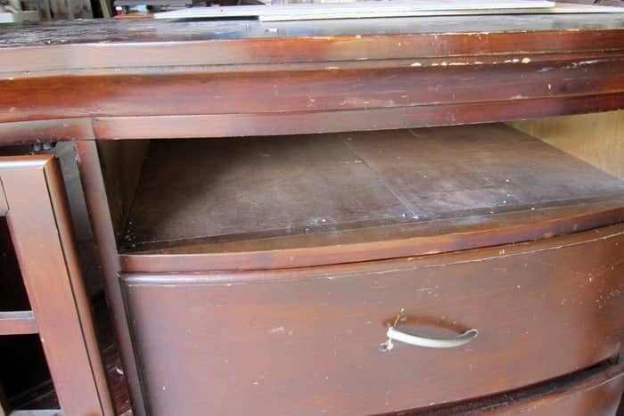 repair furniture with missing drawers