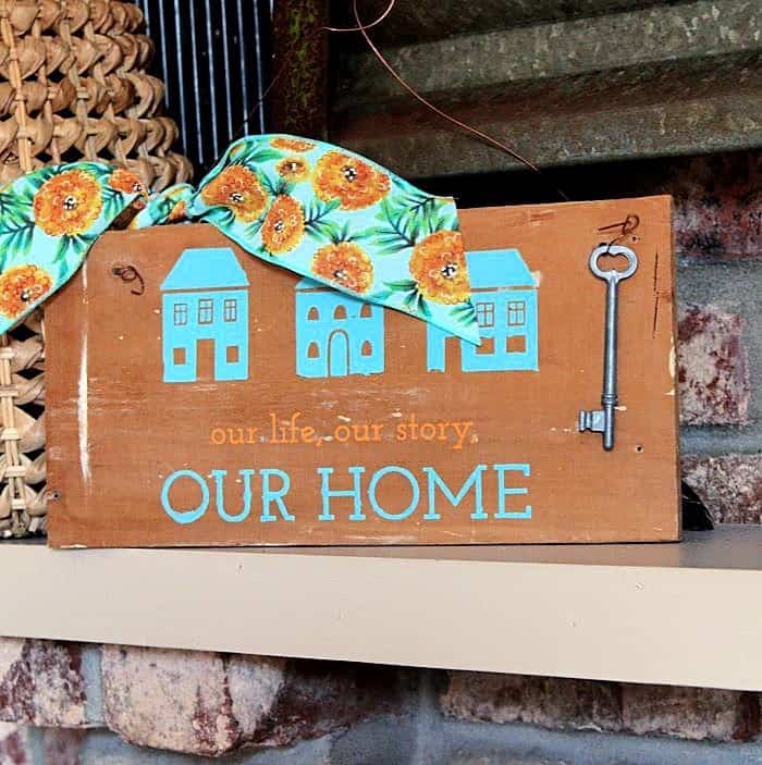 How to make a rustic wall sign