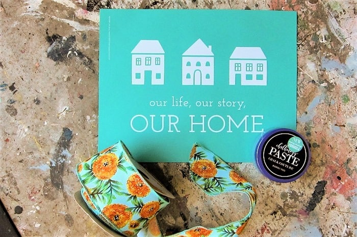 chalk couture our home transfer and chalk paste 1