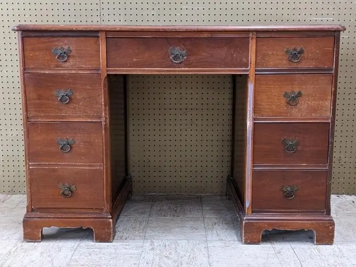desk I bought at an auction Petticoat Junktion
