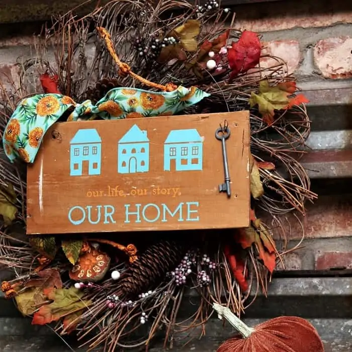 how to make a rustic home decor wall sign