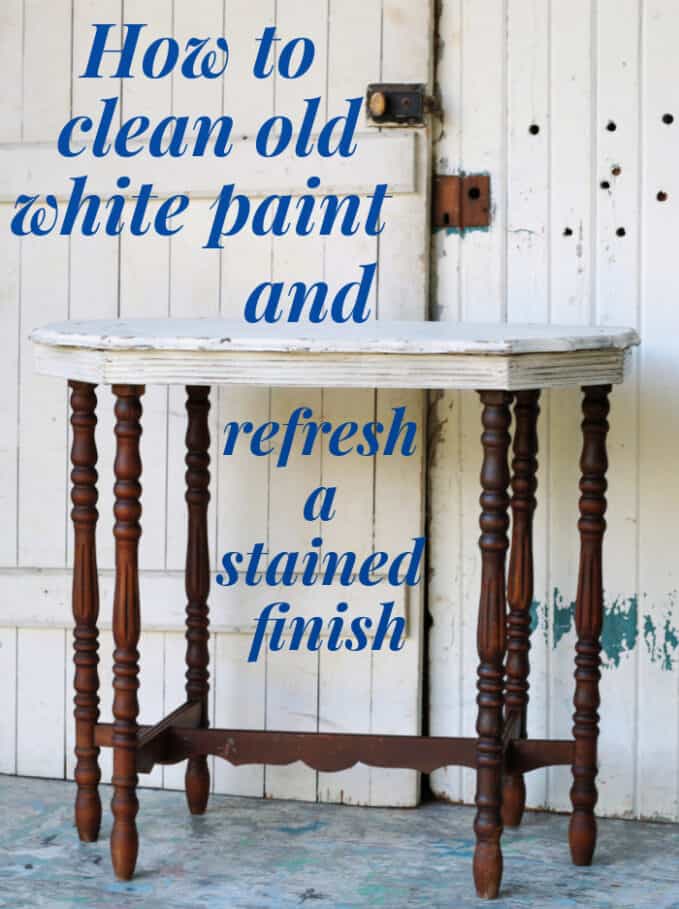 How To Clean Old White Furniture Petticoat Junktion