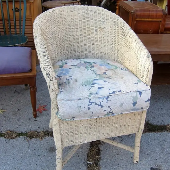 Vintage Wicker Furniture Finds And More