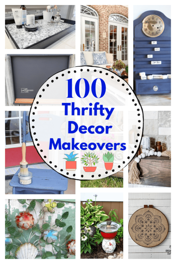 100 best thrifty decor makeovers for the home using thrift store and budget finds