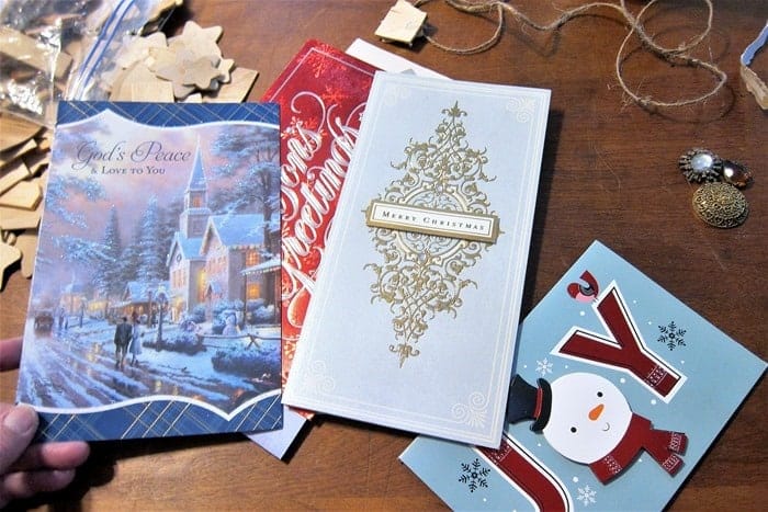 Christmas cards for diy projects