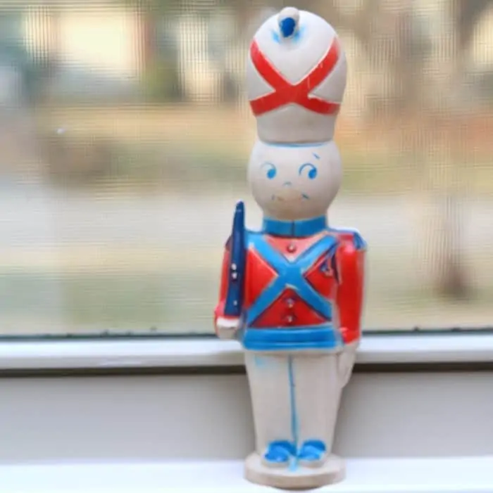 toy soldier squeaky toy