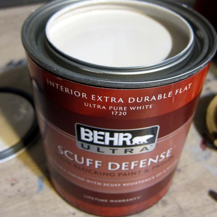 Behr Paint Scuff Defense custom color mix from Home Depot