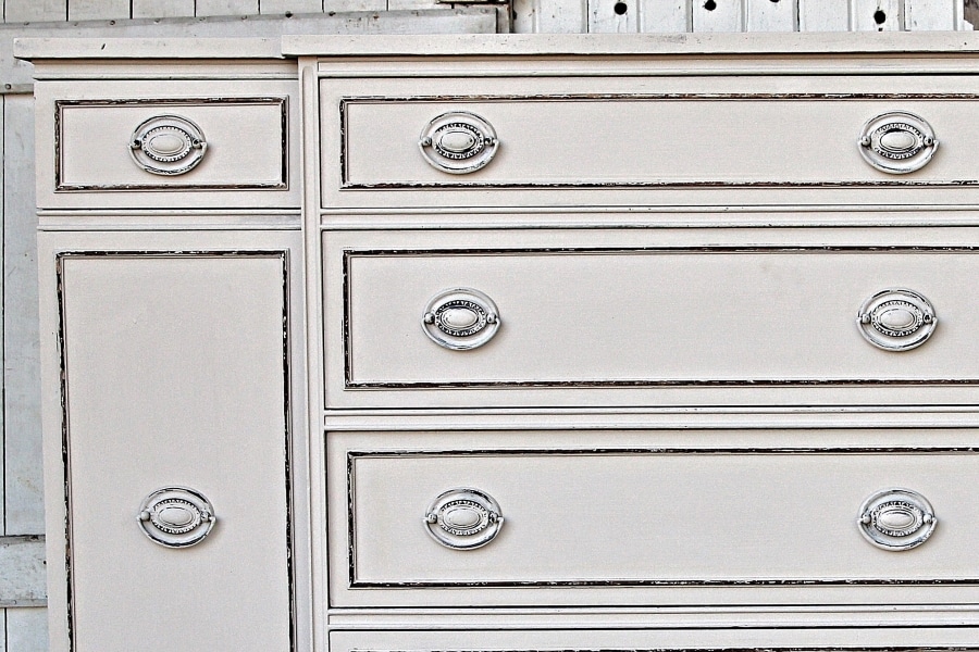 how to paint furniture hardware