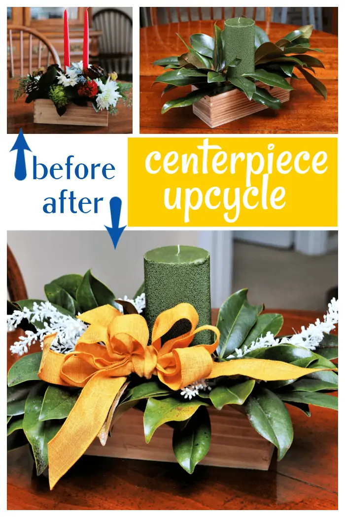 How to upcycle a floral centerpiece