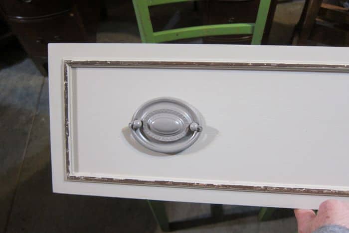 spray paint drawer pulls