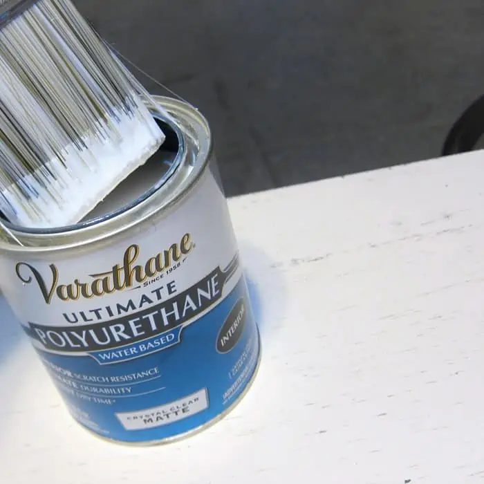 Varathane sealer for table top