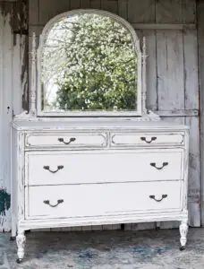 Paint An Old Dresser With Latex Paint Then Distress With A Sander