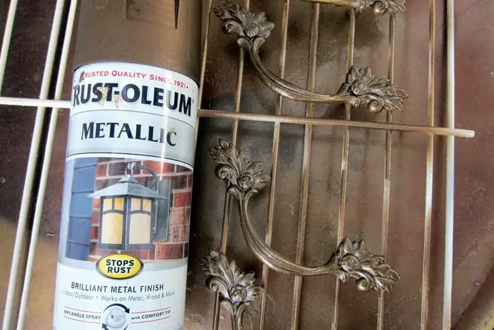 Rustoleum spray paint for painting furniture drawer pulls