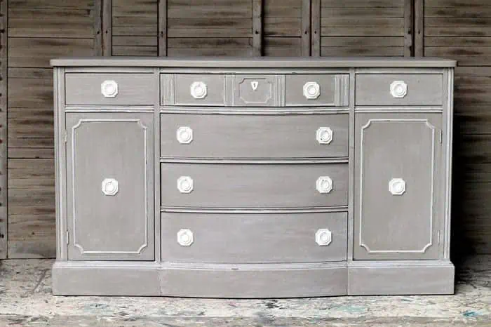 How to whitewash painted furniture