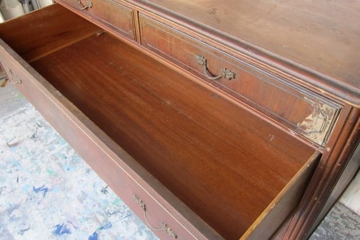 nice solid wood drawers