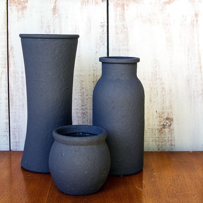 how to make textured vases with a rustic finish how to make textured vases with a rustic finish