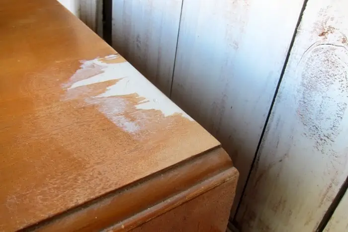 using wood filler to repair furniture