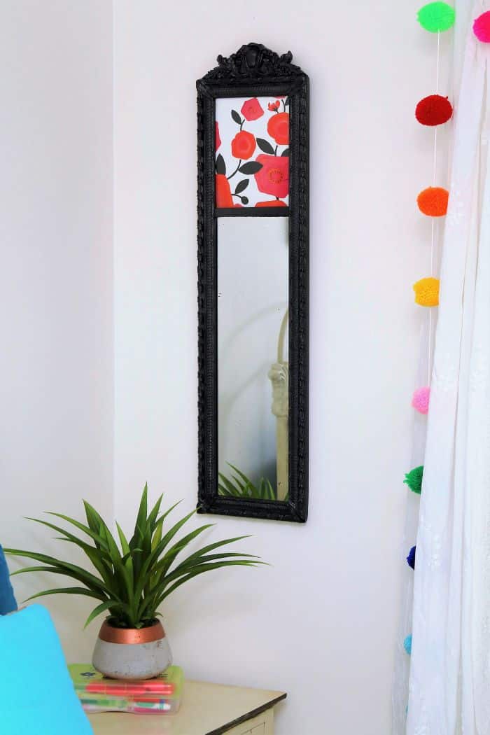 How To Spray Paint A Thrift Store Mirror