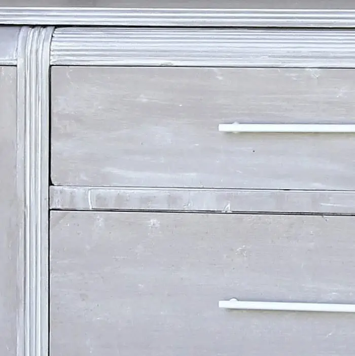 How to paint a vintage sideboard with Miss Lillian's No-Wax Chock Paint