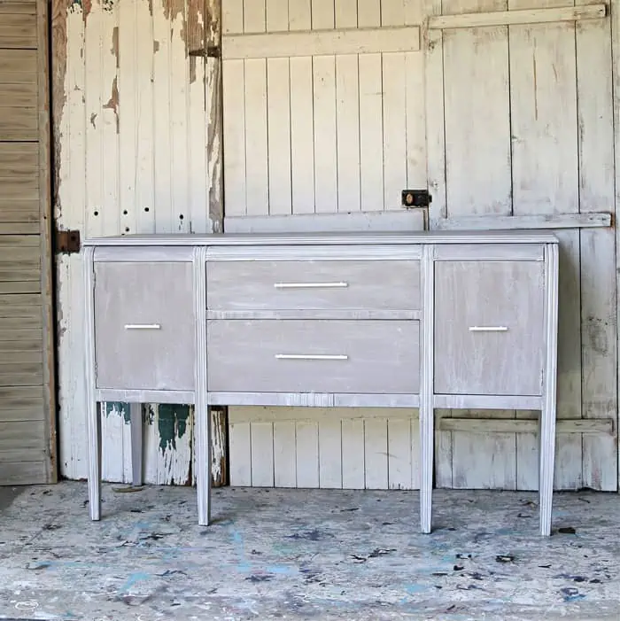 Miss Lillian's No-Wax Chock Paint for painted furniture makeovers