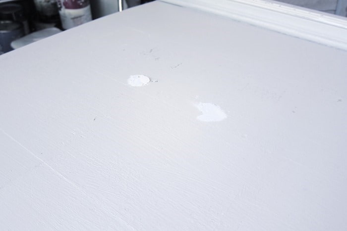how to putty holes in furniture