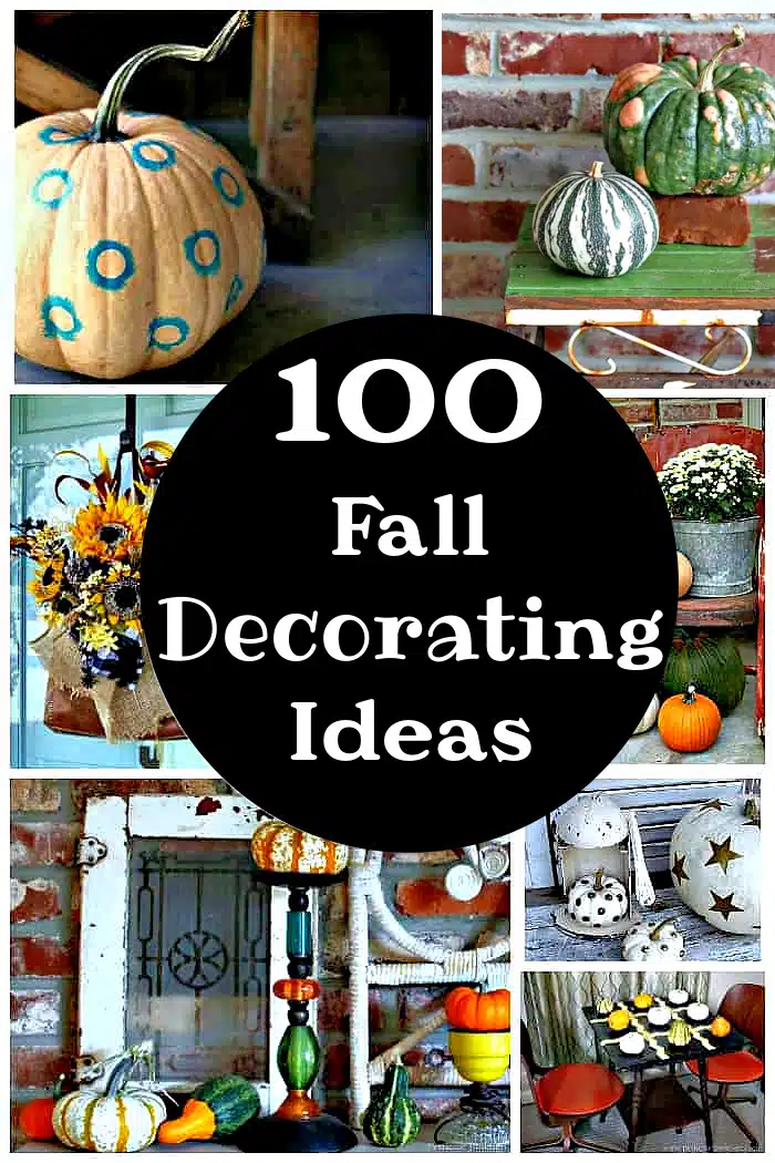 100 Fall decorating ideas on a budget