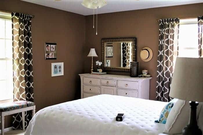 paint a master bedroom brown