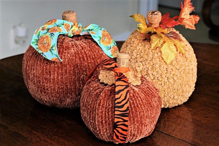 how to make soft plush pumpkins (2)