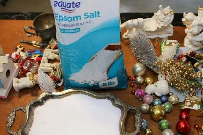 Epsom Salt for fake snow