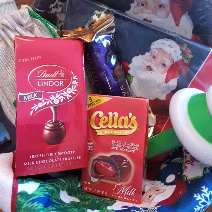 Christmas gift basket