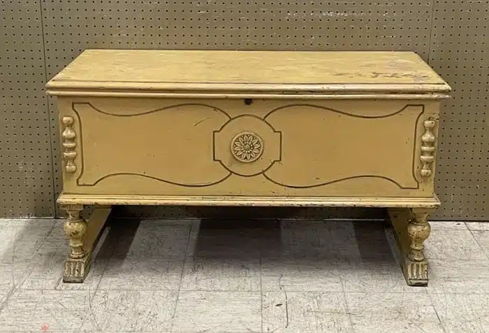 sunflower cedar chest