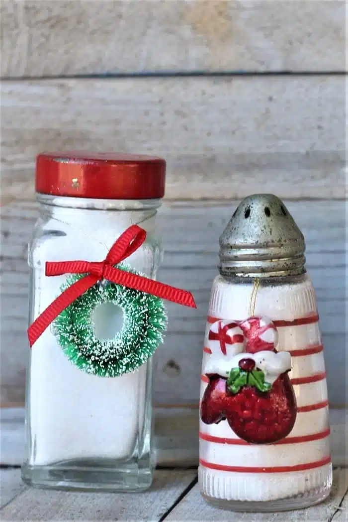 vintage salt shaker upcycle recycle