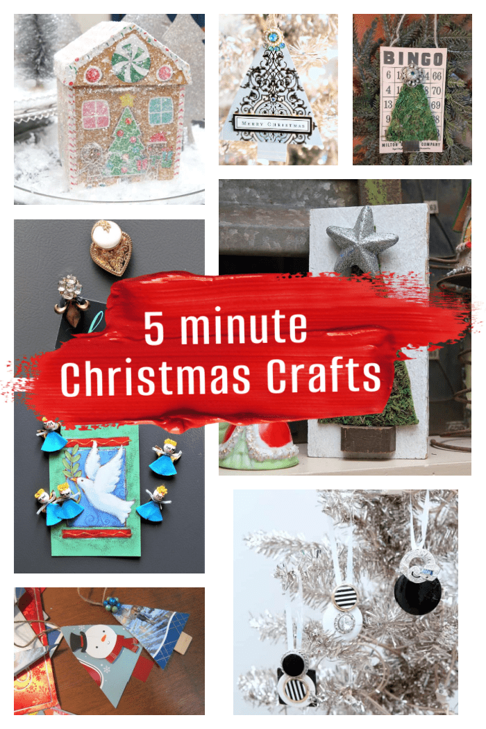 5 minute Christmas crafts