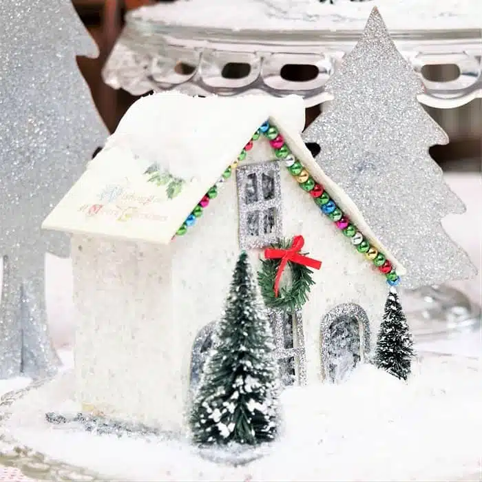 seaasons of cannon falls Christmas village house