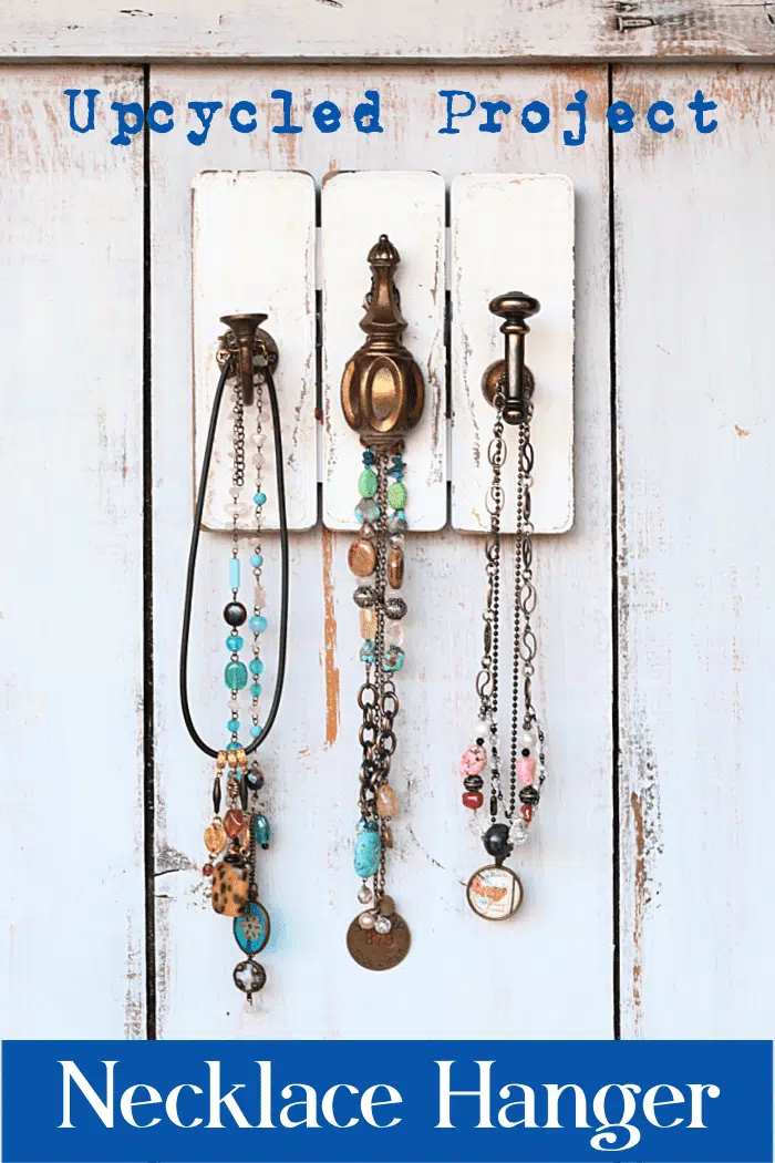Upcycled Project Necklace Hanger