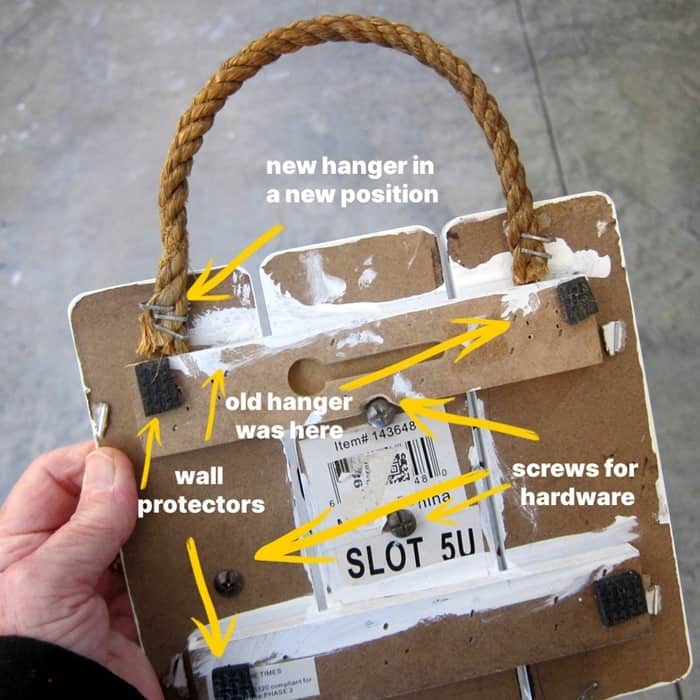 how to add wall protectors and hangers to wall signs