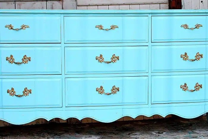 French Provincial Dresser painted