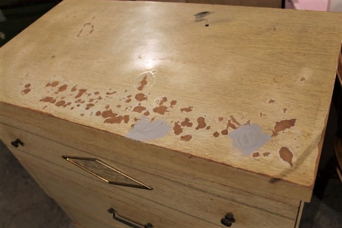 chest of drawers with damaged top chest of drawers with damaged top
