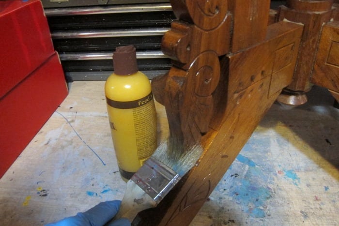 Howard's Feed n Wax to refresh furniture