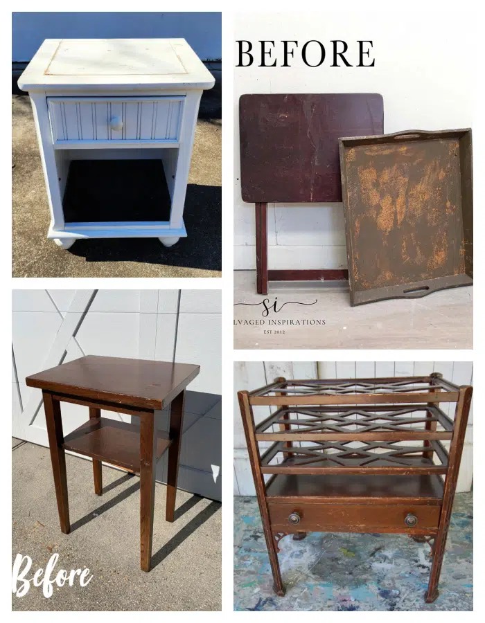 How To Paint Metal Furniture - Salvaged Inspirations