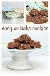 easy no bake chocolate oatmeal cookies