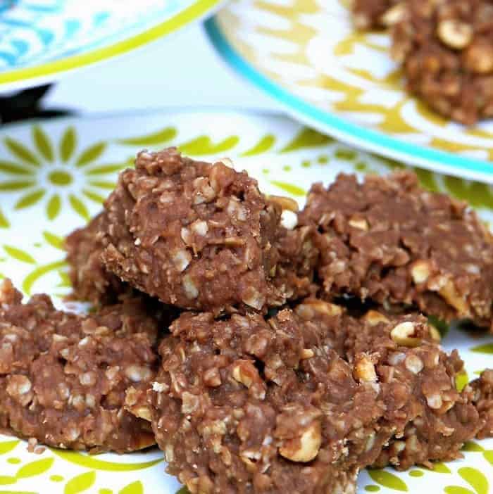 how to make cookie stands to display homemade no bake cookies