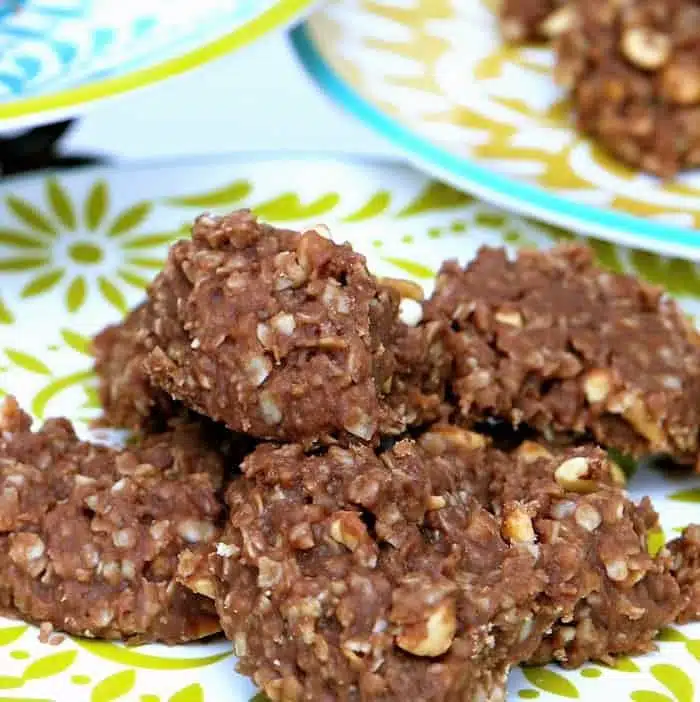 how to make cookie stands to display homemade no bake cookies