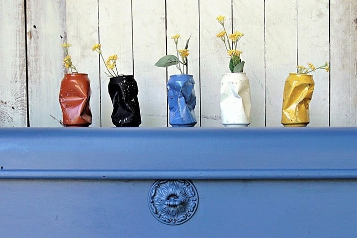 add a decorative detail on a cedar chest