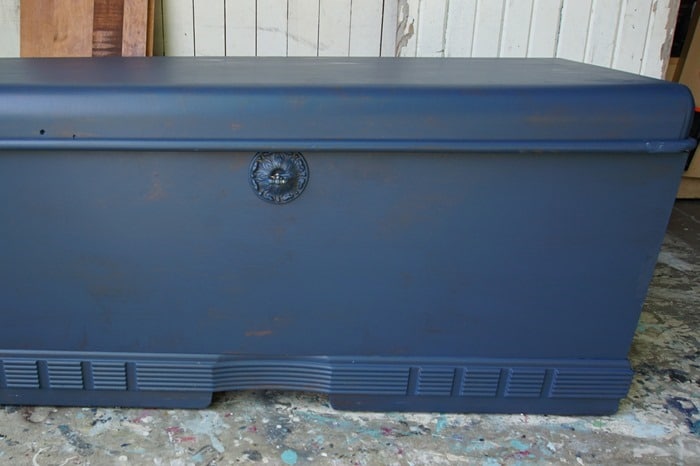 furniture painted blue