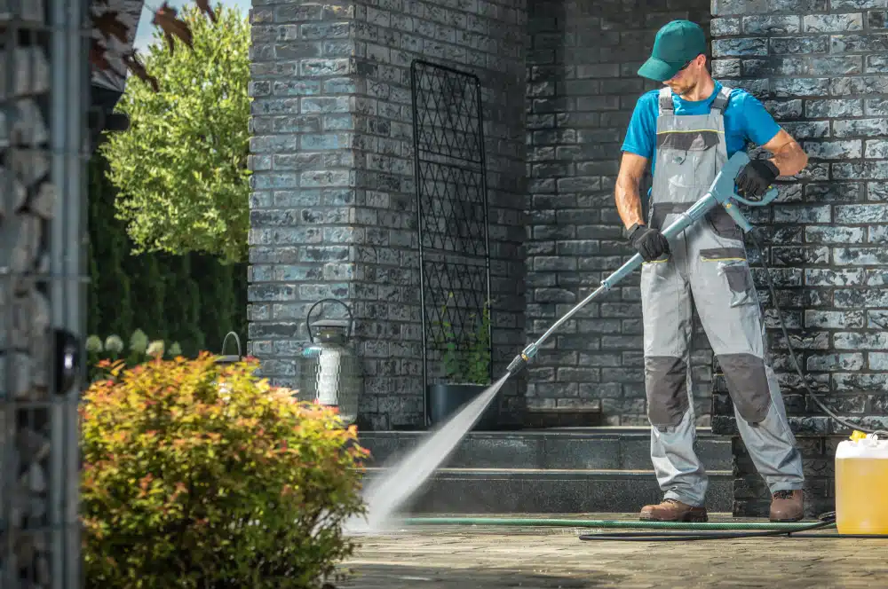 pressure washing your home