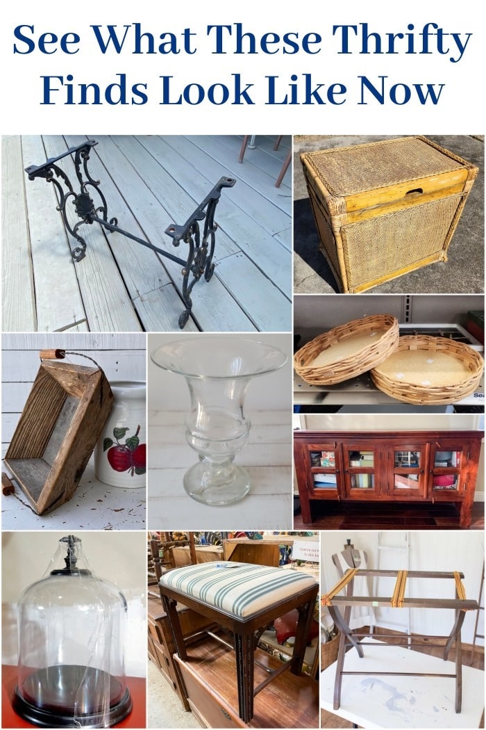 thrift store decor makeovers April 2023 before photo